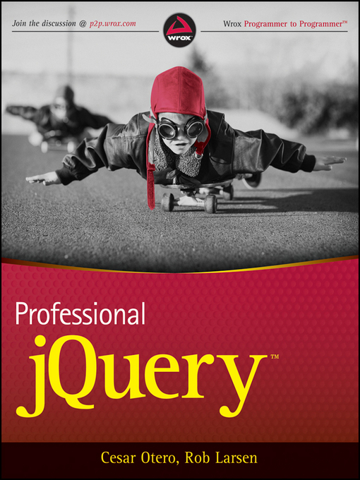 Title details for Professional jQuery by Cesar Otero - Available